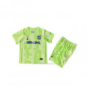 3ª Camiseta Barcelona Coldplay Nino 2024-2025