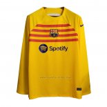 4ª Camiseta Barcelona Manga Larga 2022-2023