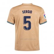 2ª Camiseta Barcelona Jugador Sergio 2022-2023