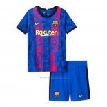 3ª Camiseta Barcelona Nino 2021-2022