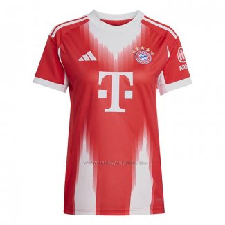 1ª Camiseta Bayern Munich Mujer 2025-2026