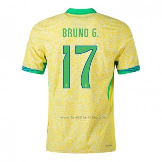 1ª Camiseta Brasil Jugador Bruno G. 2024