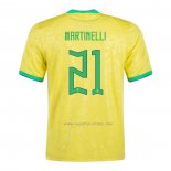 1ª Camiseta Brasil Jugador Martinelli 2022