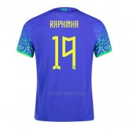 2ª Camiseta Brasil Jugador Raphinha 2022