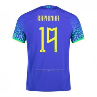 2ª Camiseta Brasil Jugador Raphinha 2022