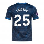 2ª Camiseta Chelsea Jugador Caicedo 2023-2024
