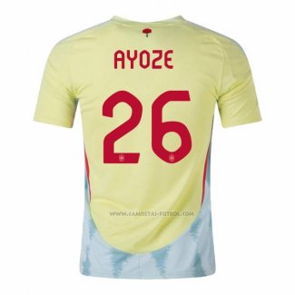 2ª Camiseta Espana Jugador Ayoze 2024