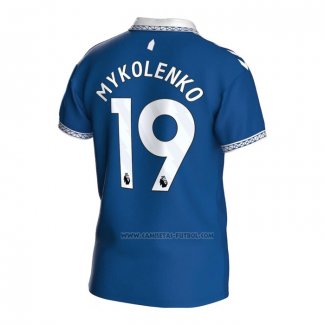 1ª Camiseta Everton Jugador Mykolenko 2023-2024