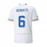 2ª Camiseta Italia Jugador Verratti 2022