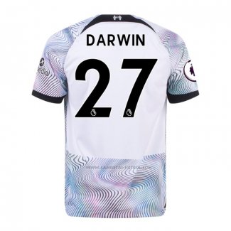 2ª Camiseta Liverpool Jugador Darwin 2022-2023