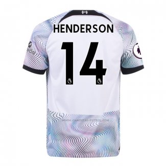 2ª Camiseta Liverpool Jugador Henderson 2022-2023