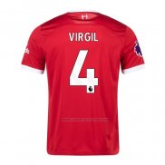 1ª Camiseta Liverpool Jugador Virgil 2023-2024