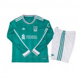 3ª Camiseta Liverpool Manga Larga Nino 2025-2026