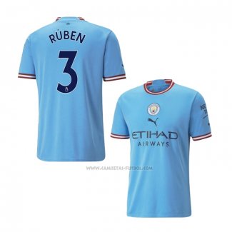 1ª Camiseta Manchester City Jugador Ruben 2022-2023