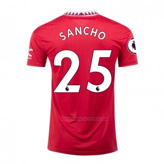 1ª Camiseta Manchester United Jugador Sancho 2022-2023