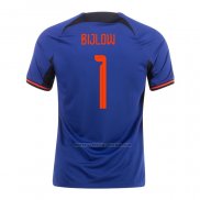 2ª Camiseta Paises Bajos Jugador Bijlow 2022