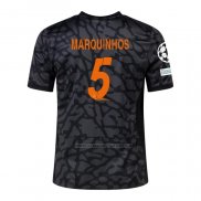 3ª Camiseta Paris Saint-Germain Jugador Marquinhos 2023-2024