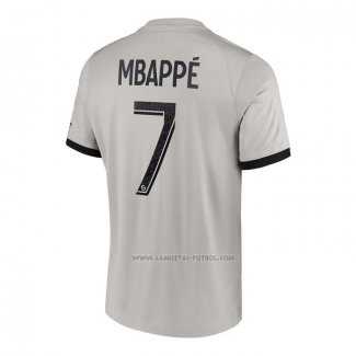 2ª Camiseta Paris Saint-Germain Jugador Mbappe 2022-2023