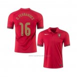 1ª Camiseta Portugal Jugador B.Fernandes 2020-2021