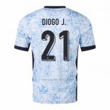 2ª Camiseta Portugal Jugador Diogo J. 2024