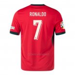 1ª Camiseta Portugal Jugador Ronaldo 2024
