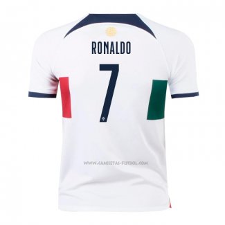 2ª Camiseta Portugal Jugador Ronaldo 2022