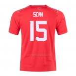 1ª Camiseta Suiza Jugador Sow 2022