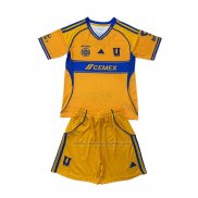 1ª Camiseta Tigres UANL Nino 2025-2026
