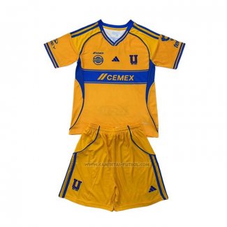 1ª Camiseta Tigres UANL Nino 2025-2026