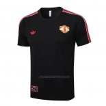 Camiseta de Entrenamiento Manchester United 2025-2026 Negro