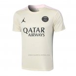 Camiseta de Entrenamiento Paris Saint-Germain Jordan 2024-2025 Amarillo