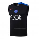 Camiseta de Entrenamiento Paris Saint-Germain Sin Mangas 2025-2026 Negro