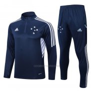 Chandal de Sudadera del Cruzeiro 2022-2023 Azul