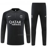 Chandal de Sudadera del Paris Saint-Germain 2022-2023 Negro