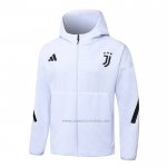 Chaqueta con Capucha del Juventus 2025-2026 Blanco