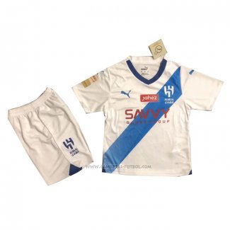 2ª Camiseta Al Hilal Nino 2023-2024