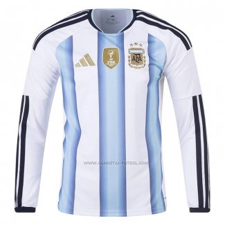 1ª Camiseta Argentina Manga Larga 2026