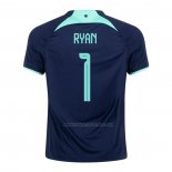 2ª Camiseta Australia Jugador Ryan 2022