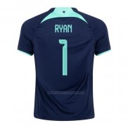2ª Camiseta Australia Jugador Ryan 2022