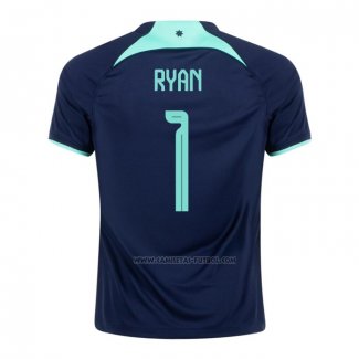2ª Camiseta Australia Jugador Ryan 2022