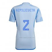 2ª Camiseta Espana Jugador Azpilicueta 2022