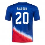 2ª Camiseta Estados Unidos Jugador Balogun 2024