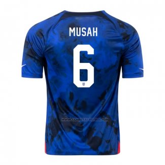2ª Camiseta Estados Unidos Jugador Musah 2022