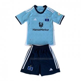 2ª Camiseta Hamburger Nino 2023-2024