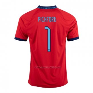2ª Camiseta Inglaterra Jugador Pickford 2022