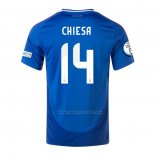 1ª Camiseta Italia Jugador Chiesa 2024-2025