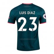 3ª Camiseta Liverpool Jugador Luis Diaz 2022-2023