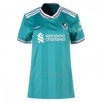 3ª Camiseta Liverpool Mujer 2025-2026