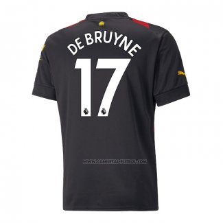 2ª Camiseta Manchester City Jugador De Bruyne 2022-2023