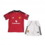 1ª Camiseta Manchester United Nino 2025-2026